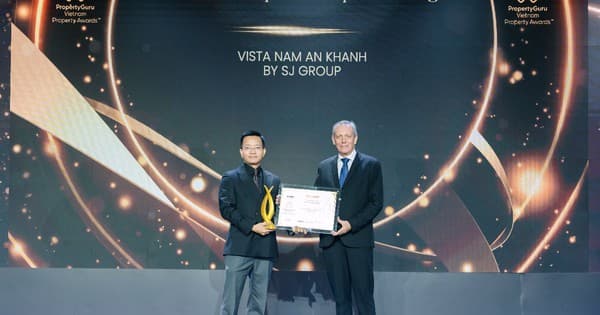 Vista Nam An Khánh đạt giải thiết kế quy hoạch tổng thể tại PropertyGuru 2026