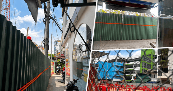 Metro số 2 thi công trên đường Cách Mạng Tháng 8, hàng quán chịu ảnh hưởng