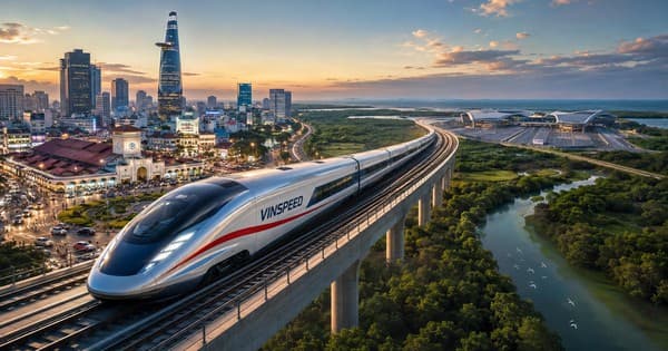 Tuyến metro gần 4 tỷ USD, dài hơn 54 km kết nối Bến Thành - Cần Giờ của tỷ phú Phạm Nhật Vượng có diễn biến mới