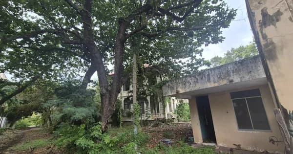 Trụ sở cũ của các Sở, ngành tỉnh Bà Rịa - Vũng Tàu tại trung tâm Vũng Tàu bị bỏ hoang