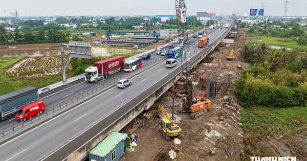 Dự án mở rộng cao tốc TP.HCM - Trung Lương - Mỹ Thuận nguy cơ chậm tiến độ