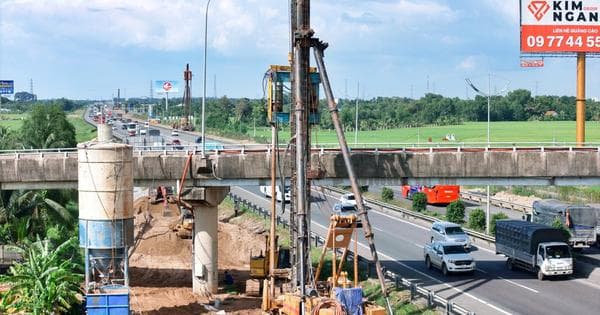 Dự án mở rộng cao tốc TP.HCM - Trung Lương - Mỹ Thuận triển khai 67 mũi thi công