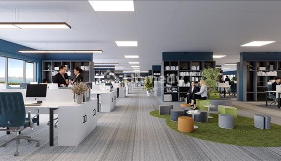 Không gian văn phòng hiện đại tại TTC Plaza – phù hợp nhiều mô hình công ty