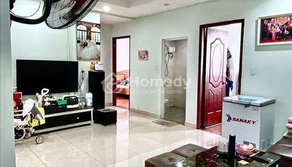 Chung cư Screc, Trường Sa, Q3: 105m2, 3p ngủ, máy lạnh, 15triệu