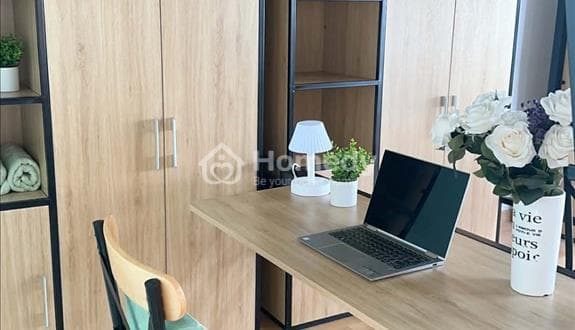 Phòng Co-living 3tr2, đầy đủ nội thất, có cửa sổ, ban công, bao full phí, có người dọn vệ sinh