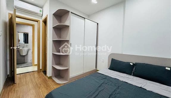 CHung cư Satra, Phan Đăng Lưu, PN: 16tr, 95m2, 2p ngủ, Full nội thất